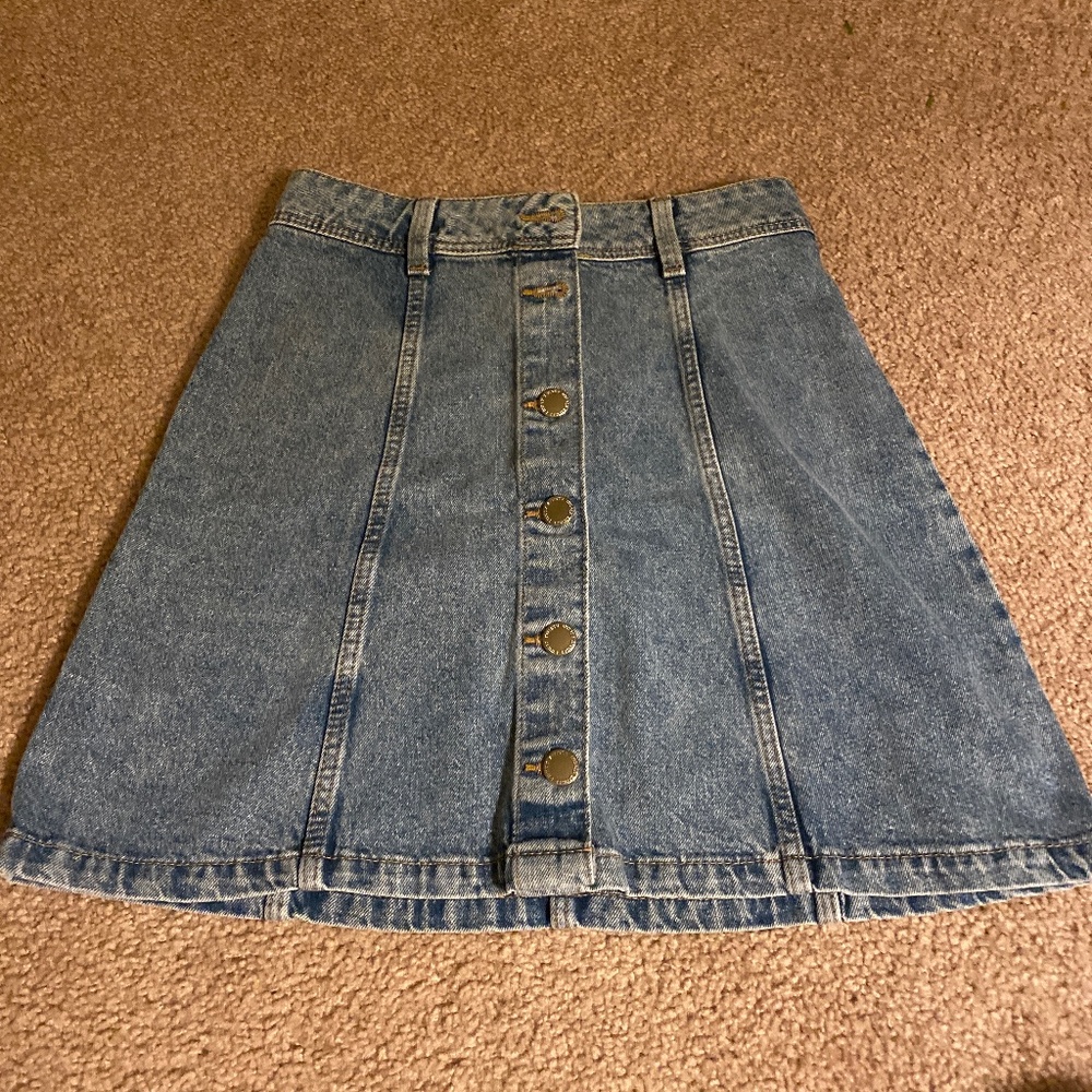Jean skirt